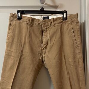 J. Crew Men's Khaki Stretch Slim fit Chinos